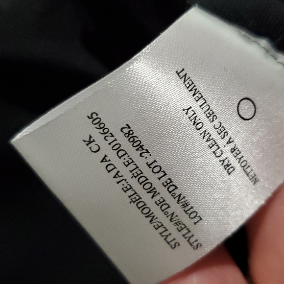 Theory Jada Leather Cap Sleeve Jersey Shealth Dress Size 2 - Picture 9 of 10